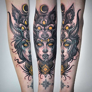 Neo-Traditional tattoo